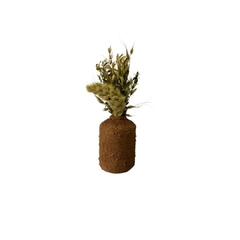 Mini Vaso Decorativo Garrafa Textura - ConcretAM - Design e funcionalidade