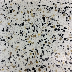 Vaso Hexagonal c/ Prato em Granilite - ConcretAM - Design e funcionalidade