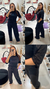Conjunto em moletinho manga 3/4 - Donna Xica