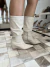 Bota off white slouch - comprar online