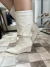 Bota off white slouch na internet