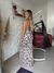 Vestido longo em tule com forro na internet