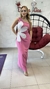 Vestido com flor lateral - loja online