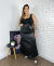 Saia de cetim plus size - Donna Xica