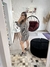 Macaquinho xadrez plus size - Donna Xica