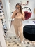 Conjunto risca de giz plus size - Donna Xica