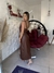 Vestido couro eco - Donna Xica