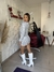 Conjunto de short Saia e casaquinho - loja online