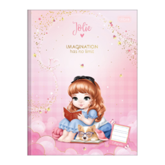 CADERNO BROCHURA JOLIE QUADRCULADO