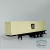 Miniatura - Conjunto Bug Porta Contêiner 40 Pés 3 Eixos Chassi Preto - com Contêiner MSC - Escala 1:50 na internet