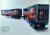 Miniatura Carreta Rodotrem Baú Refrigerado ''MADERO'' Escala 1:50 - RackVisãoMiniaturas