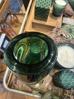 Vaso murano alto verde na internet