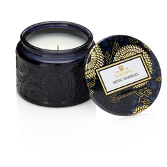 Vela pote vidro 25h Moso Bamboo - Studio54decora