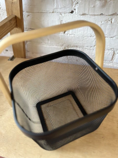 Cesto multiuso preto 24cm - comprar online