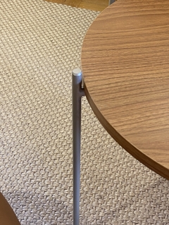 Mesa lateral pés metal P - comprar online
