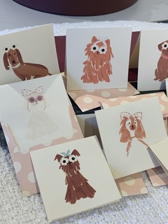 Kit cartões dogs + envelope - comprar online