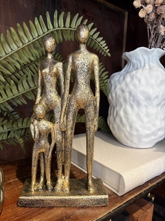Escultura família 1 filho - comprar online