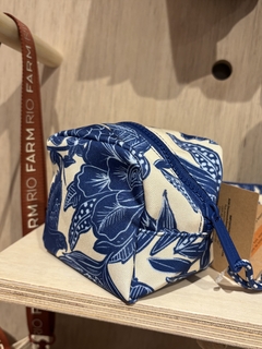 Necessaire quadradinha tropical blue - comprar online