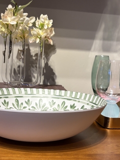 Saladeira melamina verde - Studio54decora