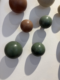 Cabideiro concreto verde M - Studio54decora