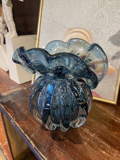 Vaso murano azul claro M - comprar online