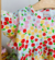 Conjunto feminino com blusinha com flores e short - Tink Bink - Maricota Kids