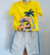 Conjunto Masculino com Camiseta e Bermuda - Tink Bink