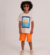 Conjunto masculino com Camiseta e Bermuda - Tink Bink
