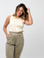 Blusa Zíper Clarice Off White - loja online