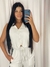 Conjunto Colete e Calça Rebeka Branco - comprar online