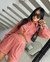 Conjunto Blusa e Short Texturizado Marina Rosa Antigo na internet