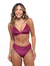 Biquíni Curaçao Top Fixo Inteira Cintura Média Marsala - Tôzen – Praiana & Descolada | Moda Praia & Casual Feminina
