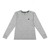 Camiseta Manga Longa Cinza Charpey