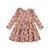 Vestido Floral Marrom Up Baby - comprar online