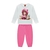 Conjunto 2 Peças Gelo/Rosa Kyly