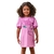 Vestido Stitch e Angel Lilás Momi