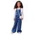 Jardineira Jeans Pantalona Momi (Blusa não incluso)