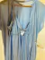Kit Camisola e Robe Amamentação - Azul Claro