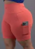 Plus Size - Bermuda Com Bolso Lateral Meia Coxa em Poliamida Alta Compressão - Abacate on internet