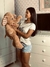 Baby Doll 100% Algodao Tamanho de Forma Grande Tam P Podendo Vestir até um M en internet