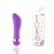 Vibrador Ponto G Golfinho Aveludado 11,5 X 2,5 Cm - Cores Pink e Roxo - TODA CHIC GV