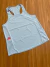 Regata Dry Fit Fitness com Bolsos nas Laterais Azul Bebe - comprar online