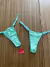 Calcinha Sensual Lisa Fio Duplo - Verde Menta - comprar online