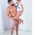 Kit Pai e Filho Baby Doll em Suede Estampado en internet