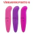 Vibrador Ponto G Toque aveludado - Rosa - comprar online