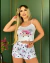Baby Doll em Suede Estampado na internet