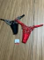 Calcinha Sensual Borboleta Semi Fio com Regulagem em Renda - Preto - TODA CHIC GV