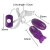 Vibrador Cápsula Vibratória com Duplo Estímulos - Pink e Roxo - comprar online