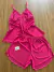 Baby Doll Helen em Liganete com Detalhes em Renda - Pink