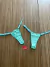 Calcinha Sensual Lisa Fio Duplo - Verde Menta